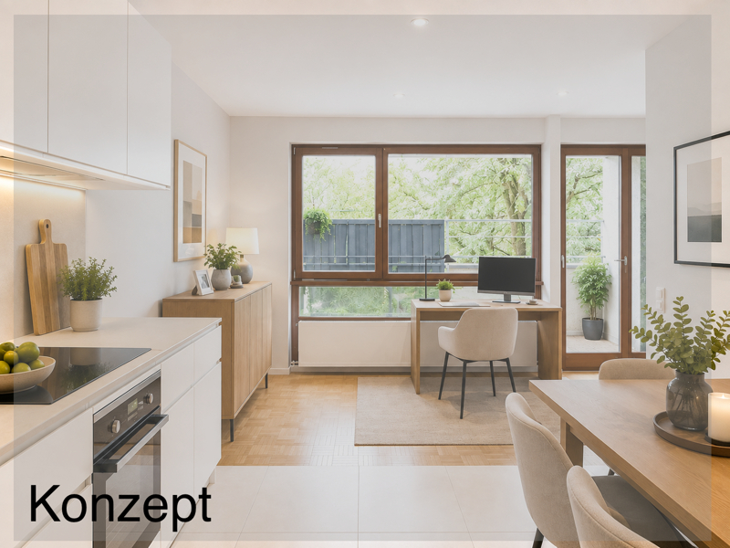Wohnen am Rande der Natur! 45239 Essen, Etagenwohnung