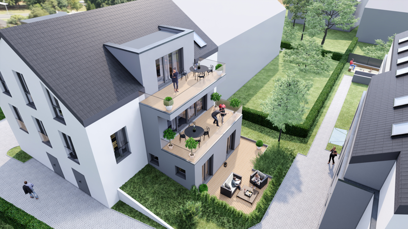 Neubau – Exklusive 2,5-Raum Wohnung mit eigenem Garten! 45219 Essen, Erdgeschosswohnung